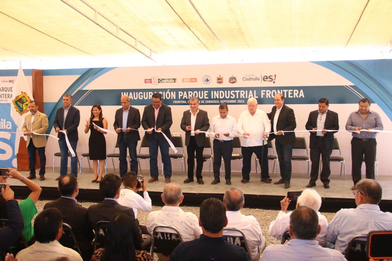 Inaugura MARS nuevo Parque Industrial en Frontera