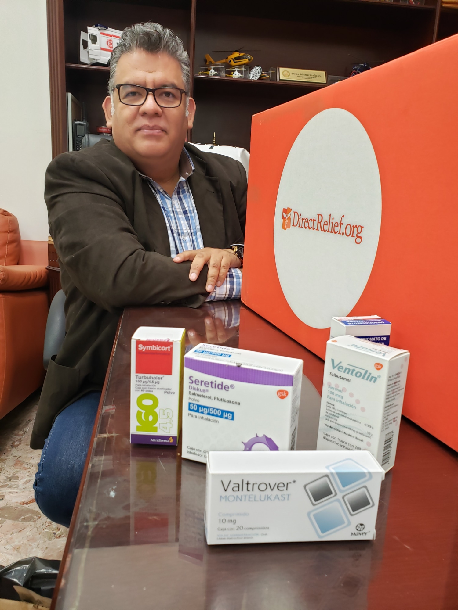 Donan medicamento especializado a la Secretaría de Salud
