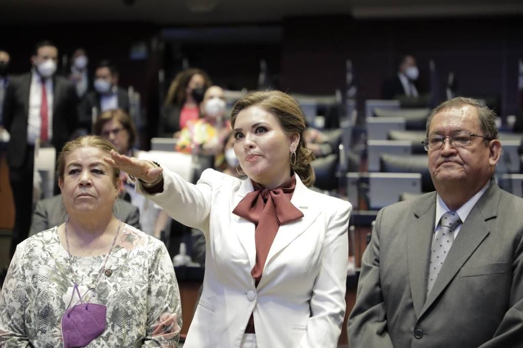 Sustituye Mónica Montero a Eva Galaz en el Senado