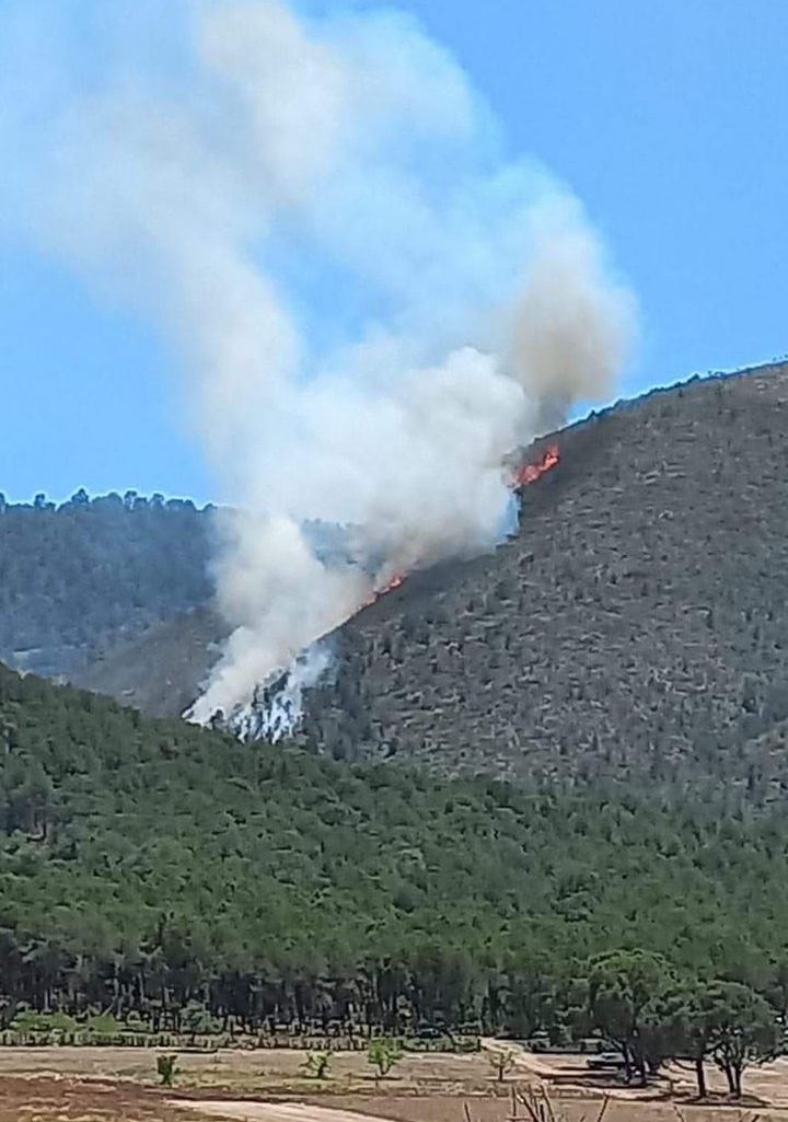 Surge otro incendio; son tres activos