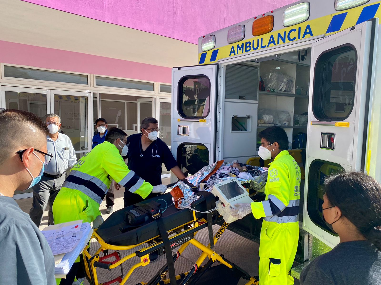 Al fin da servicio el Hospital Materno Infantil