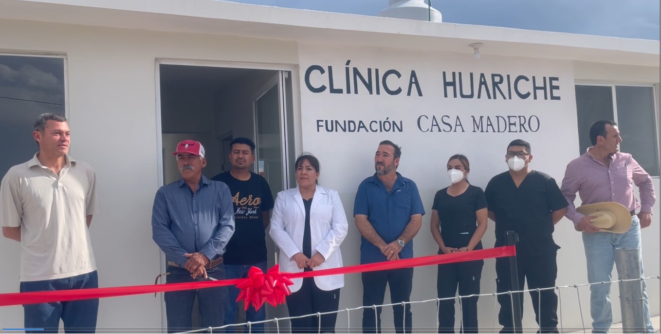 Fundación Casa Madero entrega clínica en ejido