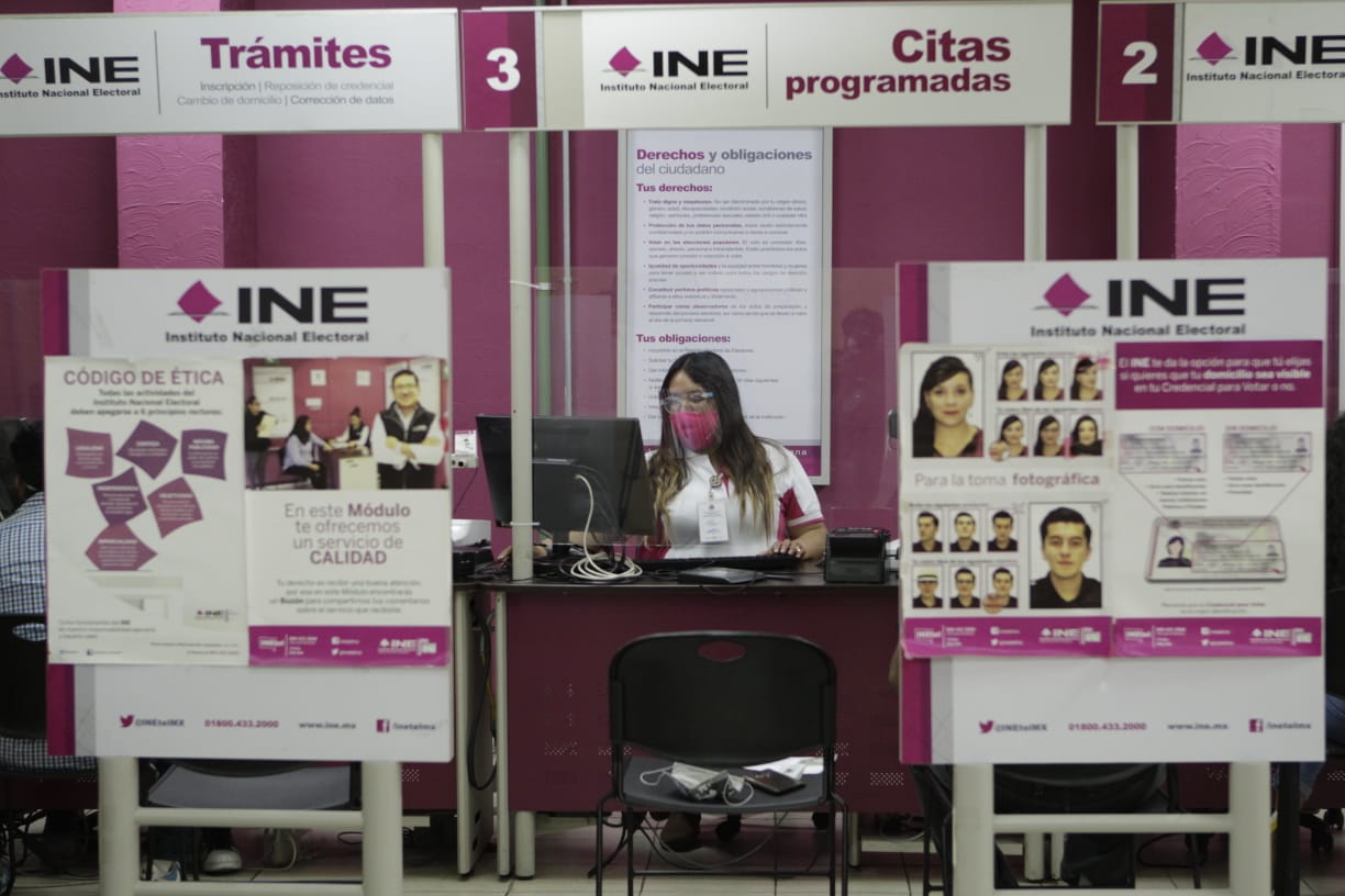 Agotada la disponibilidad de citas para trámites en el INE