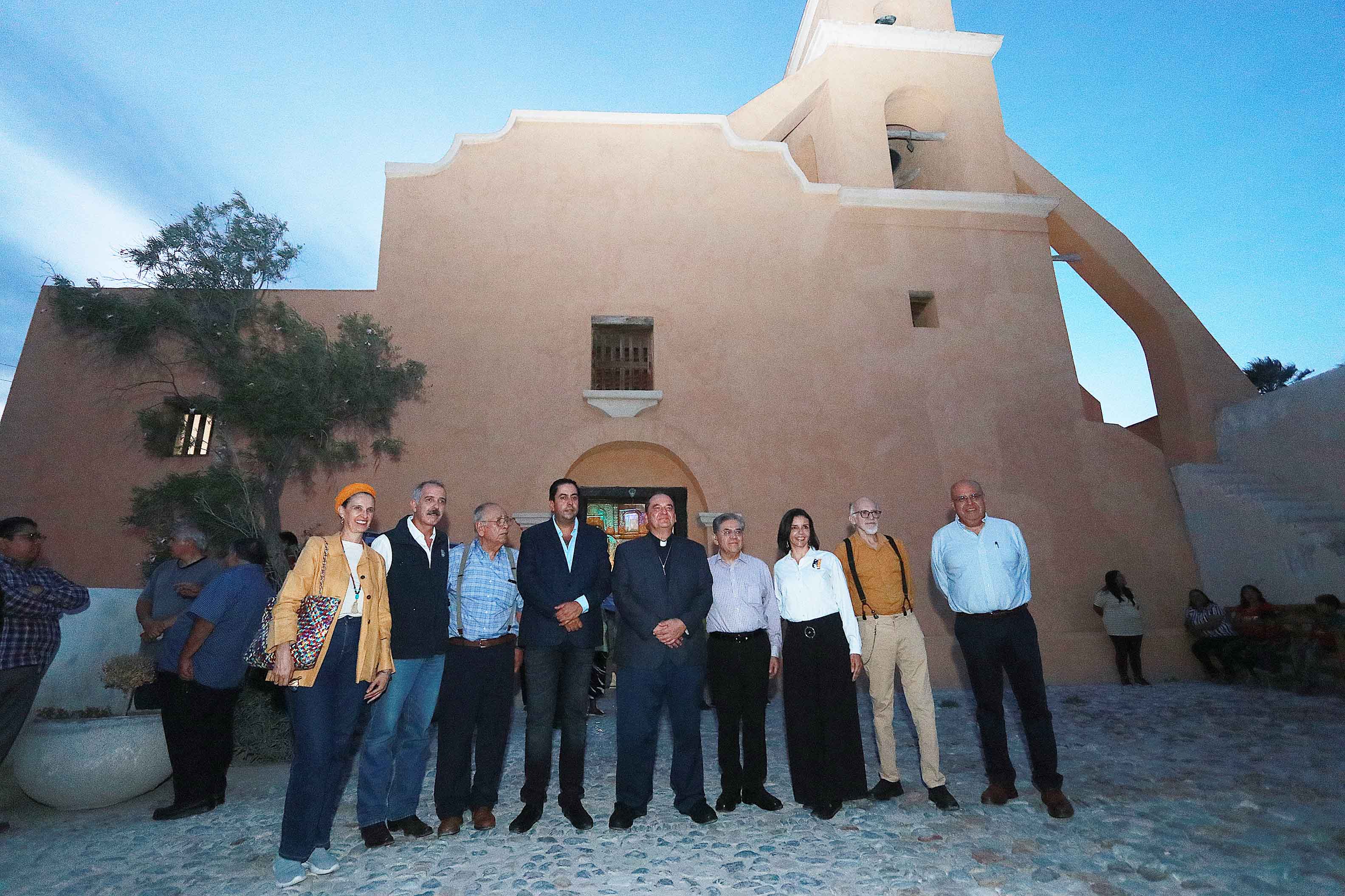 Entrega UAdeC segunda etapa de restauración de la Capilla de Santa María del Rosario