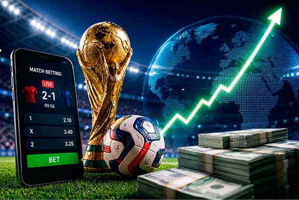 Aumentarían hasta 50% apuestas en línea por el mundial