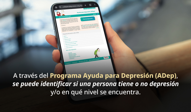 Ofrecen plataforma para ayuda en casos de depresión