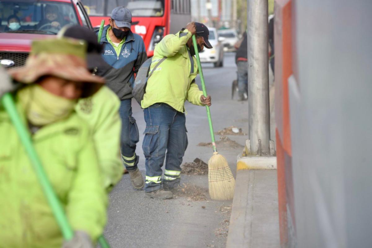 Inician trabajos de embellecimiento en los principales bulevares