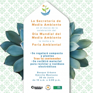 Realizarán Feria Ambiental en el Bosque Urbano Ejército Mexicano