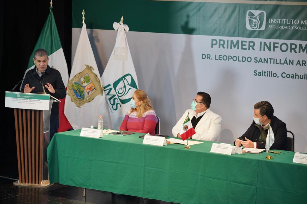 Permite trabajo coordinado IMSS y gobiernos estatales atender pandemia