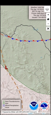 Generará frente frío 47 lluvias puntuales fuertes y torbellinos o tornados en Coahuila