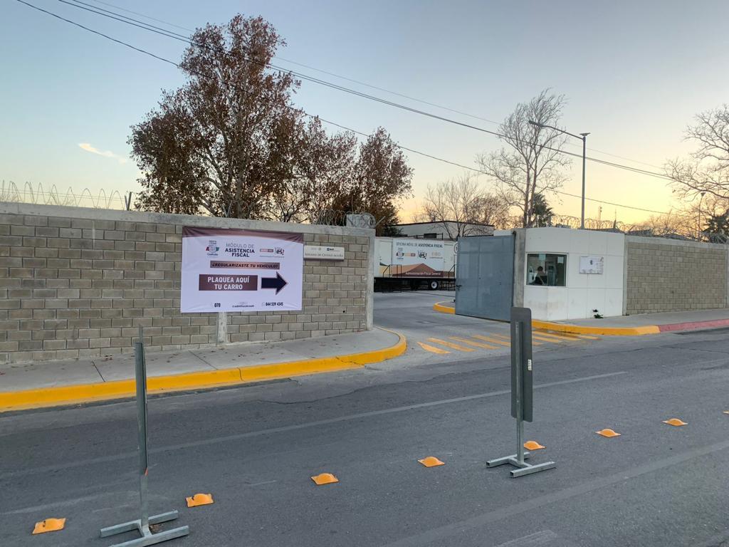 Instalan módulo en Acuña para regularizar vehículos