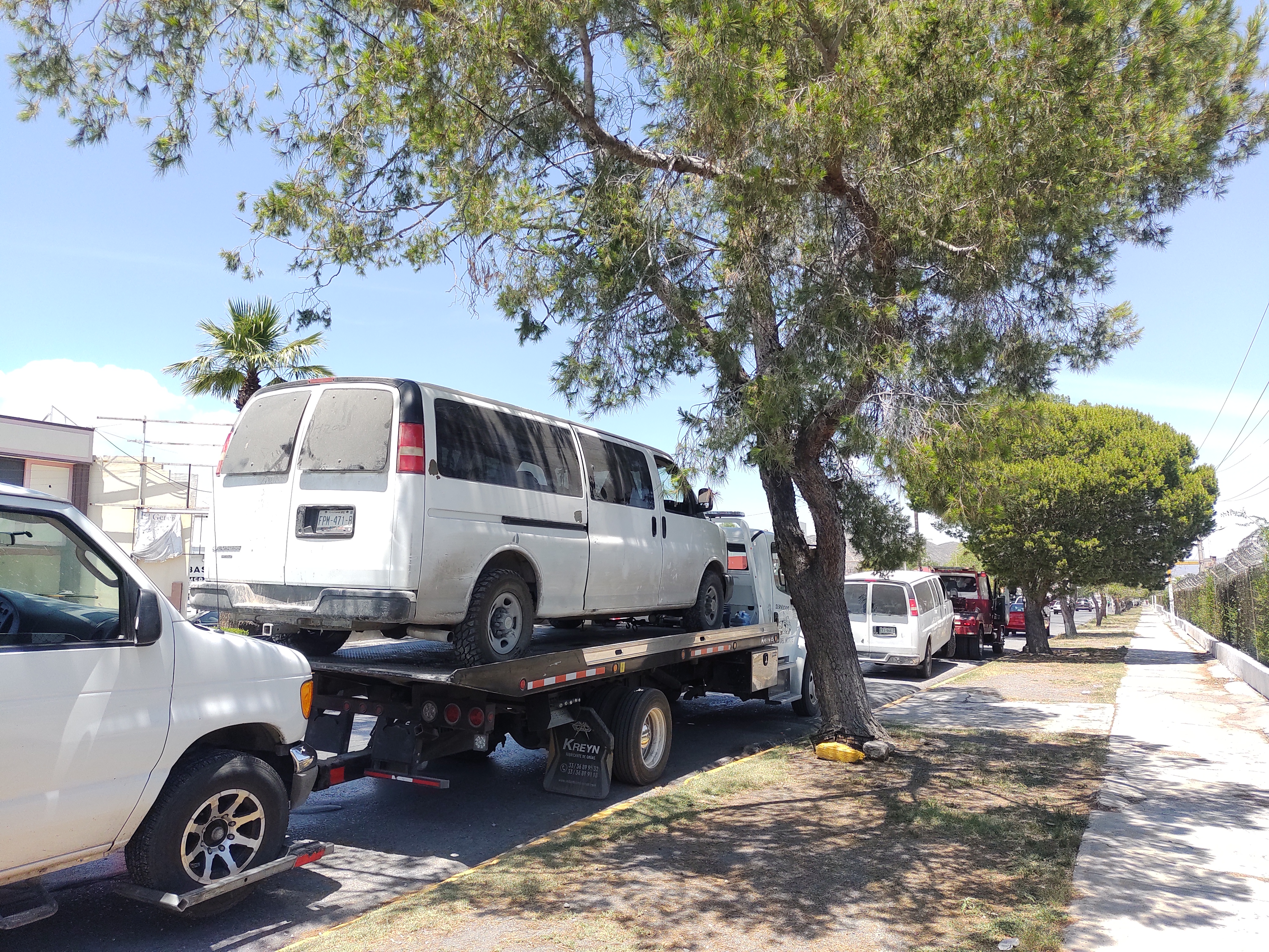 Aseguran caravana de migrantes 