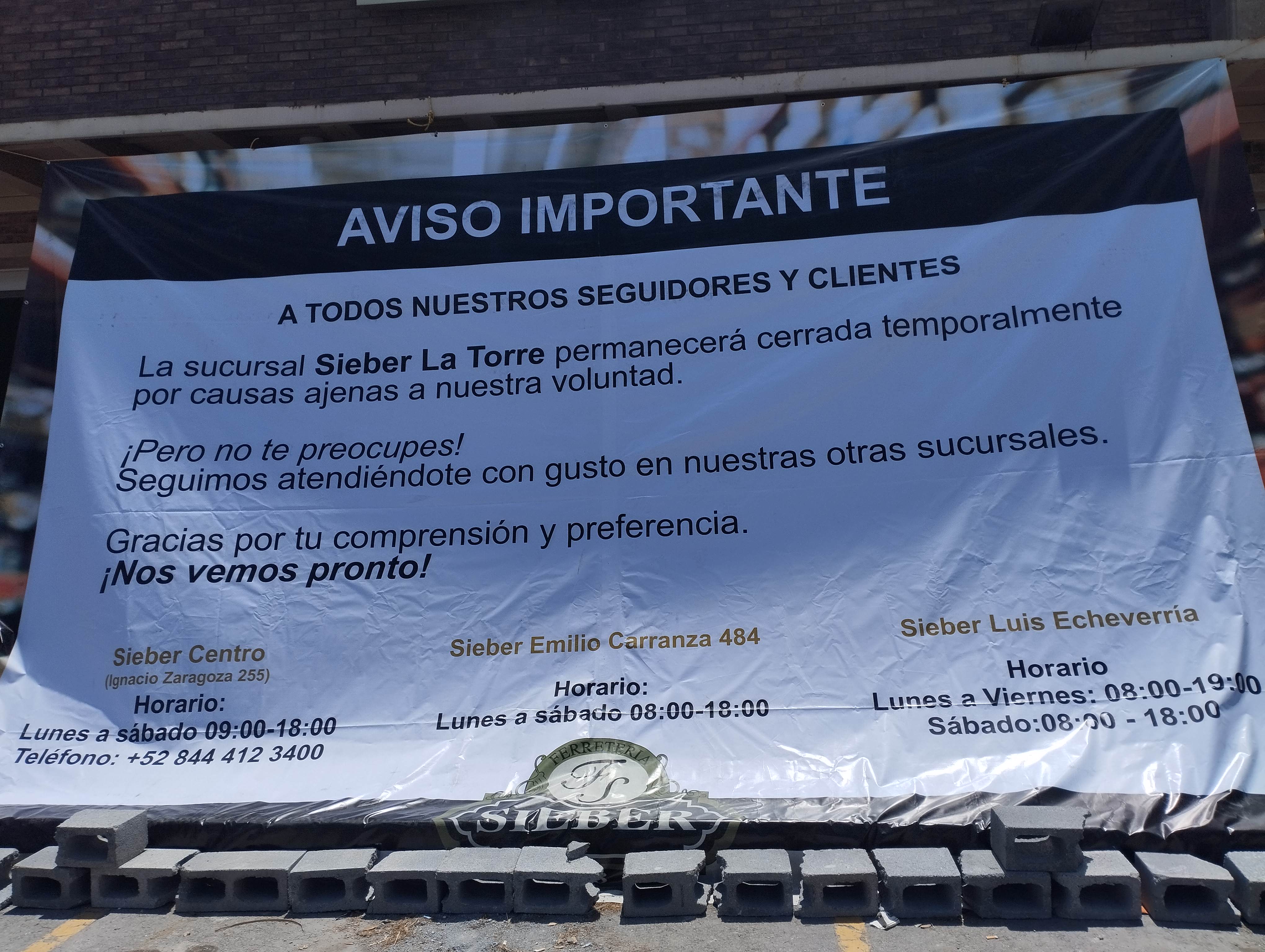 Cierra Ferretera Sieber La Torre