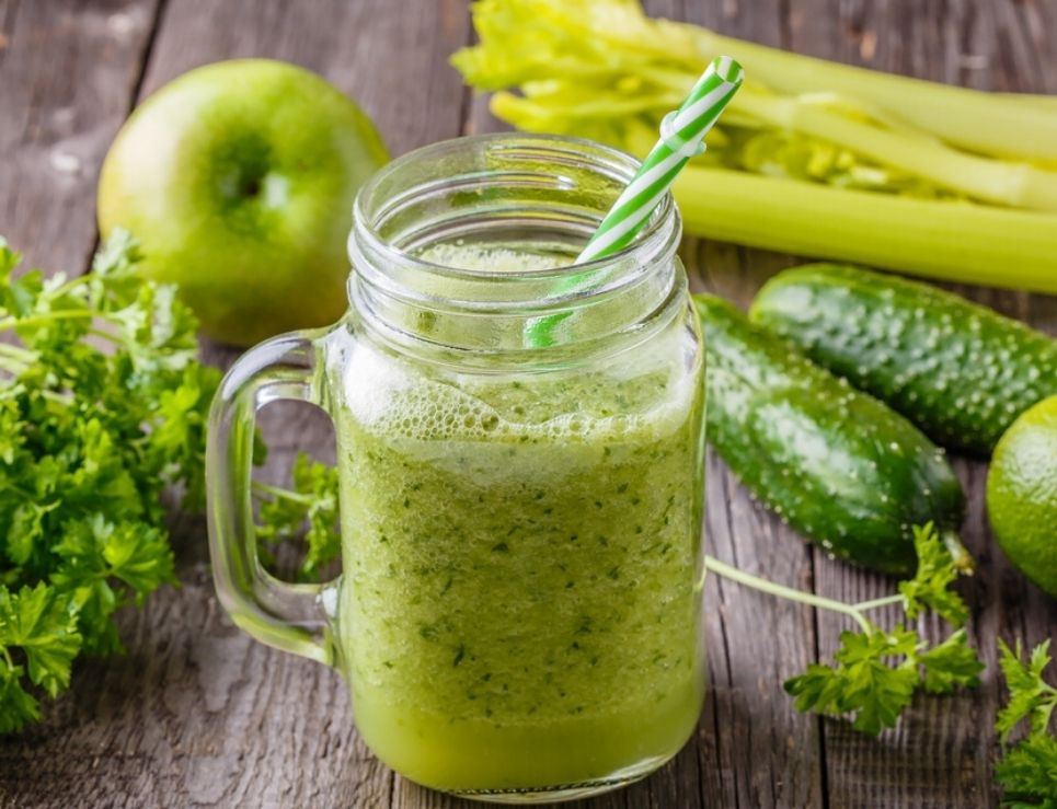 Llénate de energía con los jugos verdes