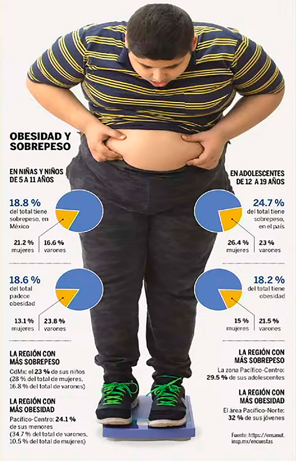 Impactan sobrepeso y obesidad el cerebro infantil