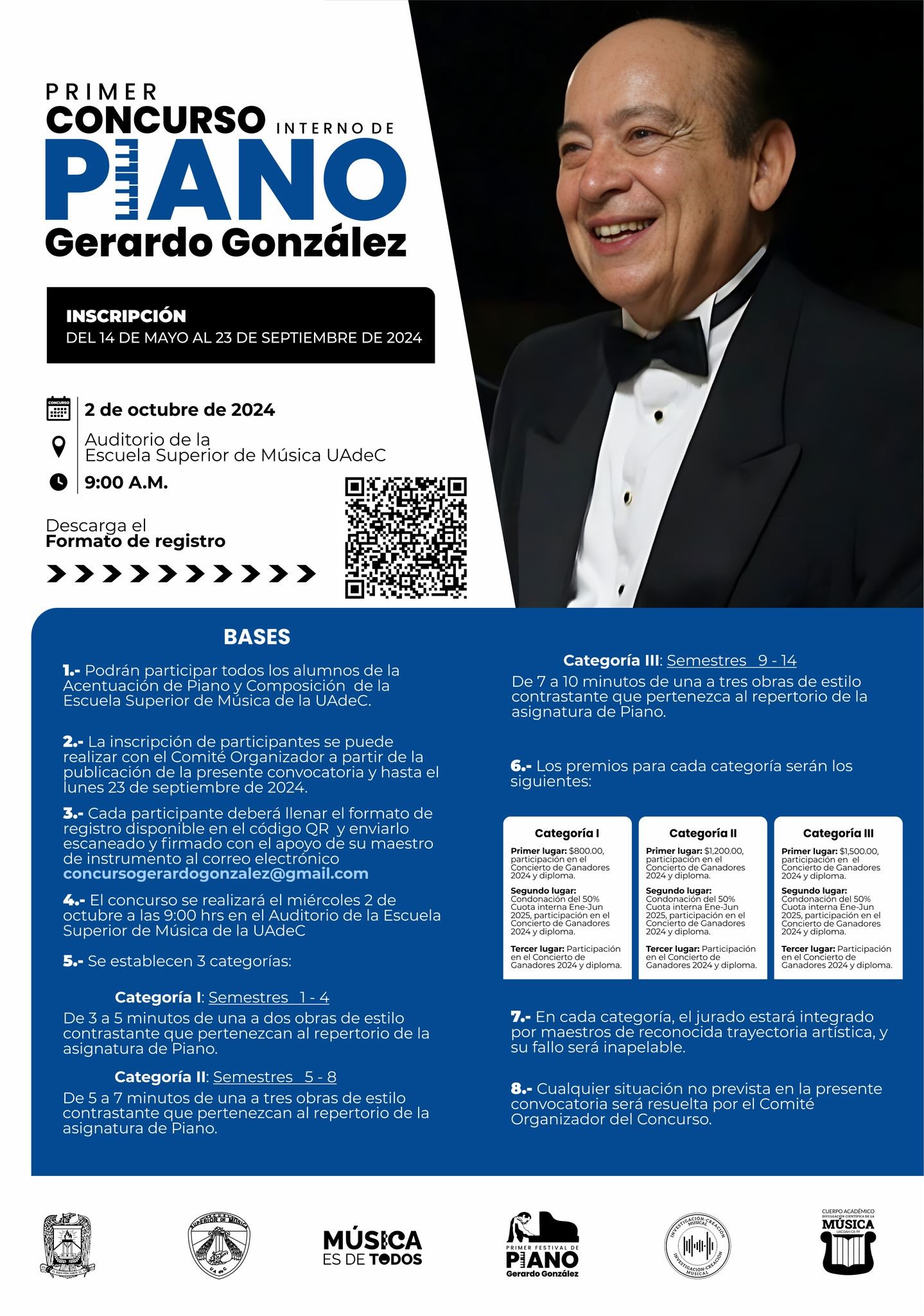 Realizará UAdeC su Primer Concurso Interno de Piano
