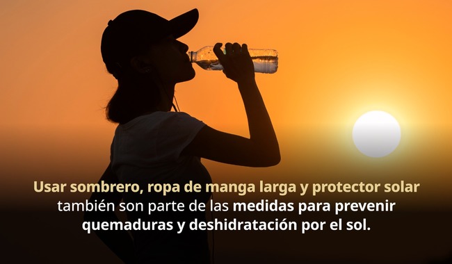 Emite SS recomendaciones para protegerse de los rayos solares