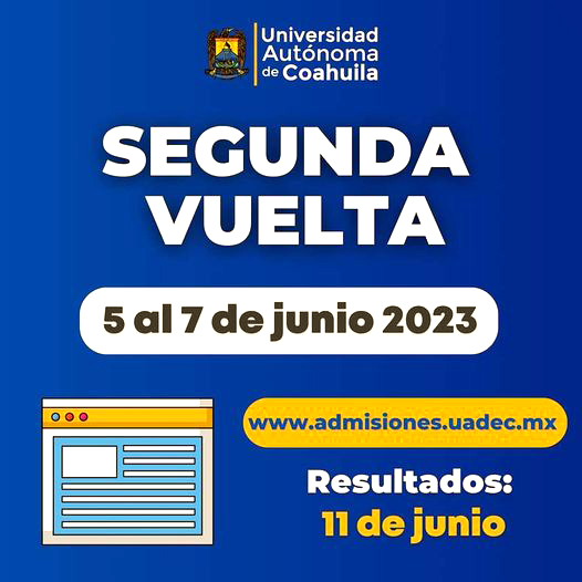 Abre UAdeC registro de Segunda Vuelta