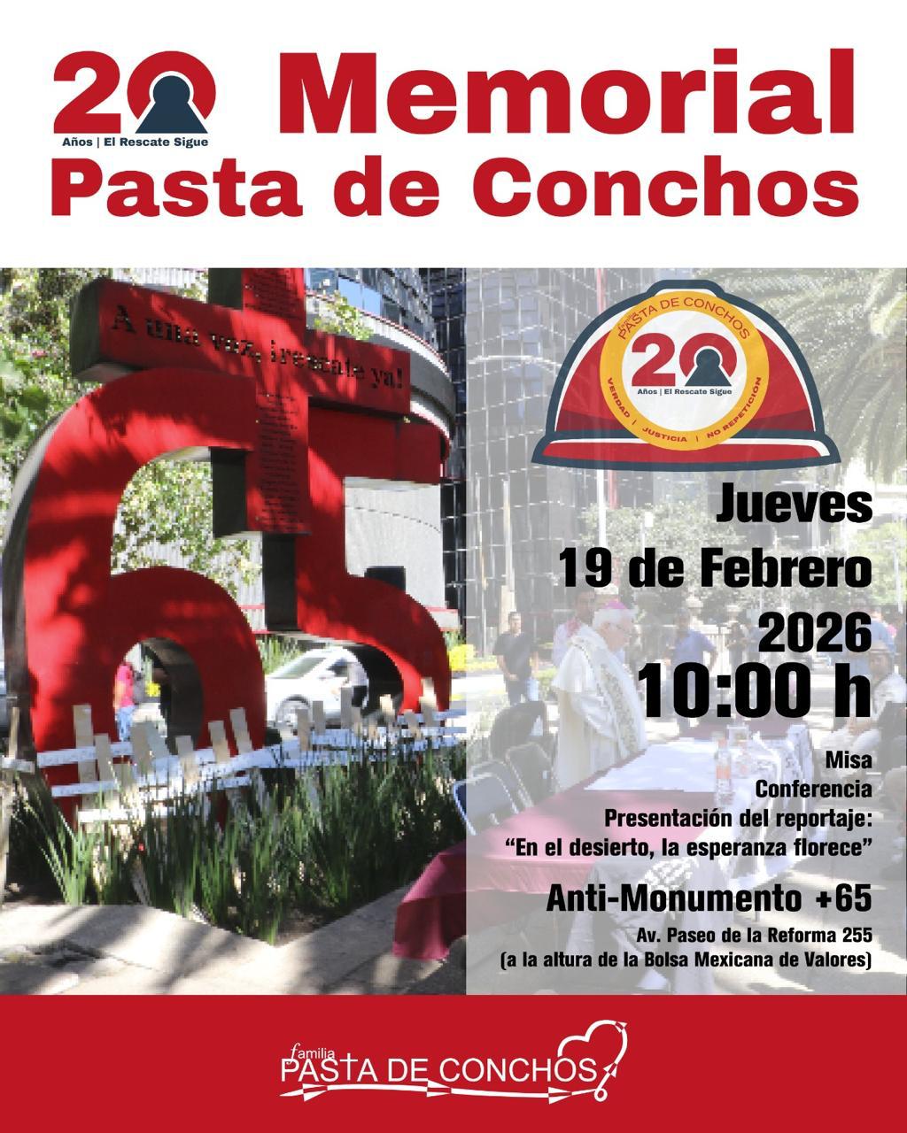 Presentarán documental a 20 años del siniestro de Pasta de Conchos