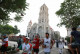 Familias salen a las calles de Saltillo a apoyar a corredores del 21K
