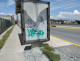 Es continuo el vandalismo a parabuses 
