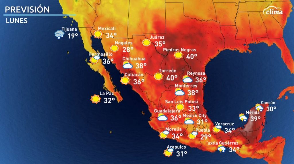 ‘Derriten’ oleadas de calor a México; aplica IMSS Coahuila protocolos de atención 