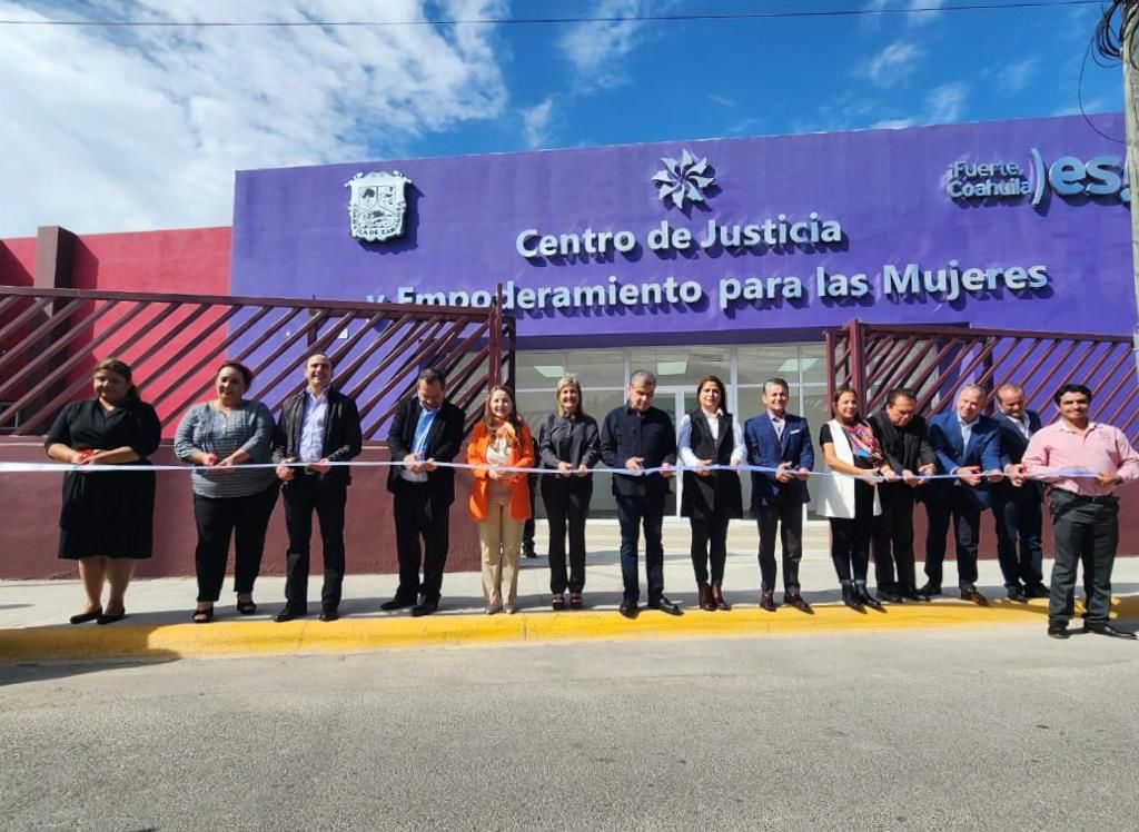 Inaugura Gobernador Centro de Justicia para la Mujer en Piedras Negras