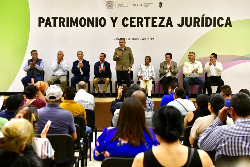 Refuerza Coahuila certeza jurídica en la Región Norte