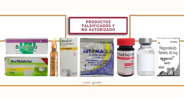 Alerta Cofepris por siete falsificaciones de medicamentos