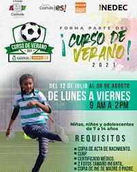 Abren convocatoria de curso de verano con Santos Laguna