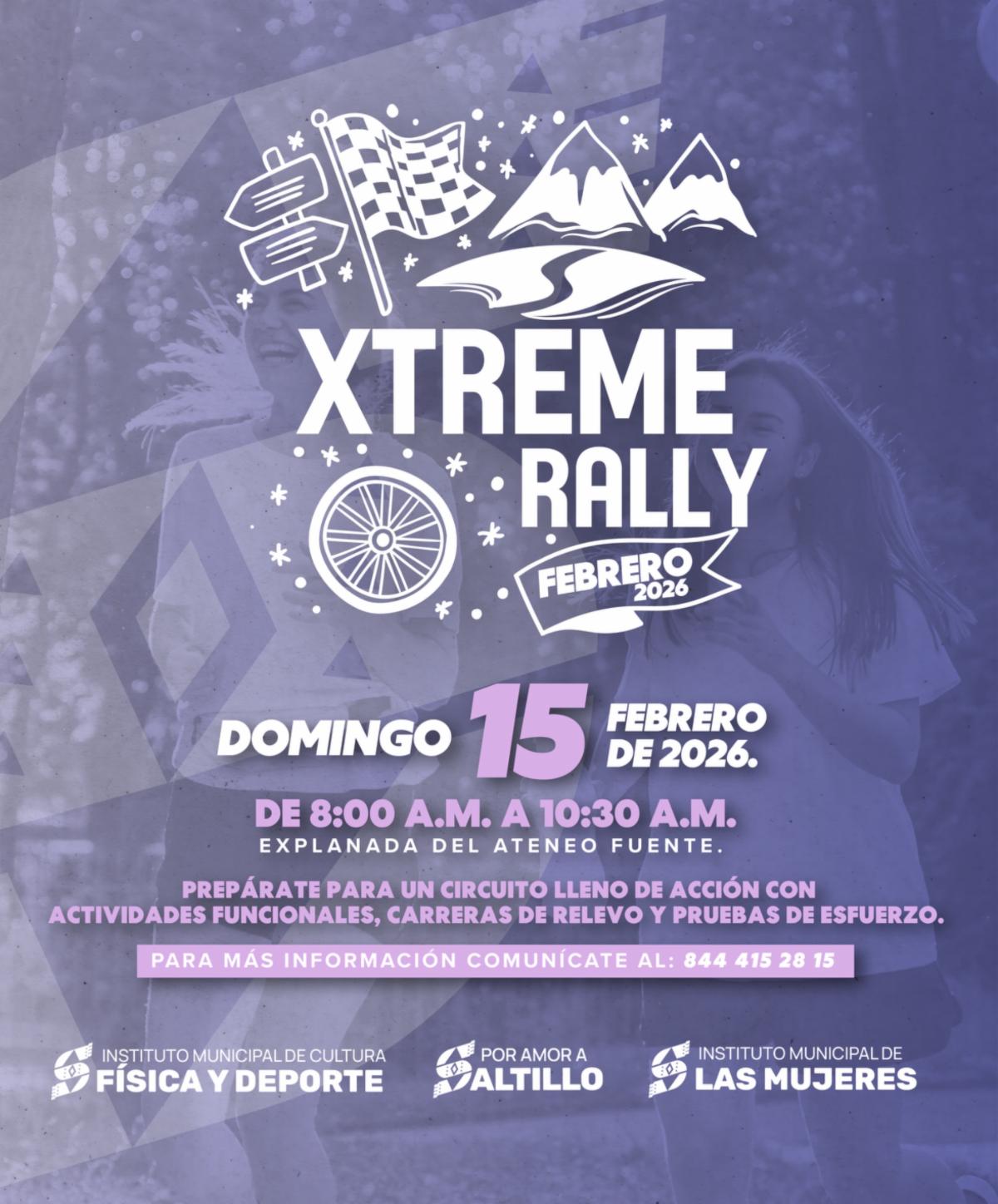 Habrá Xtreme Rally para mujeres en la Ruta Recreativa
