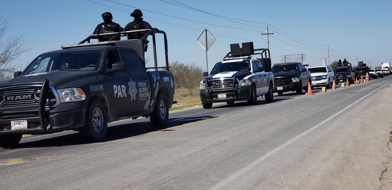 Refuerzan blindaje policial en límites de Zacatecas