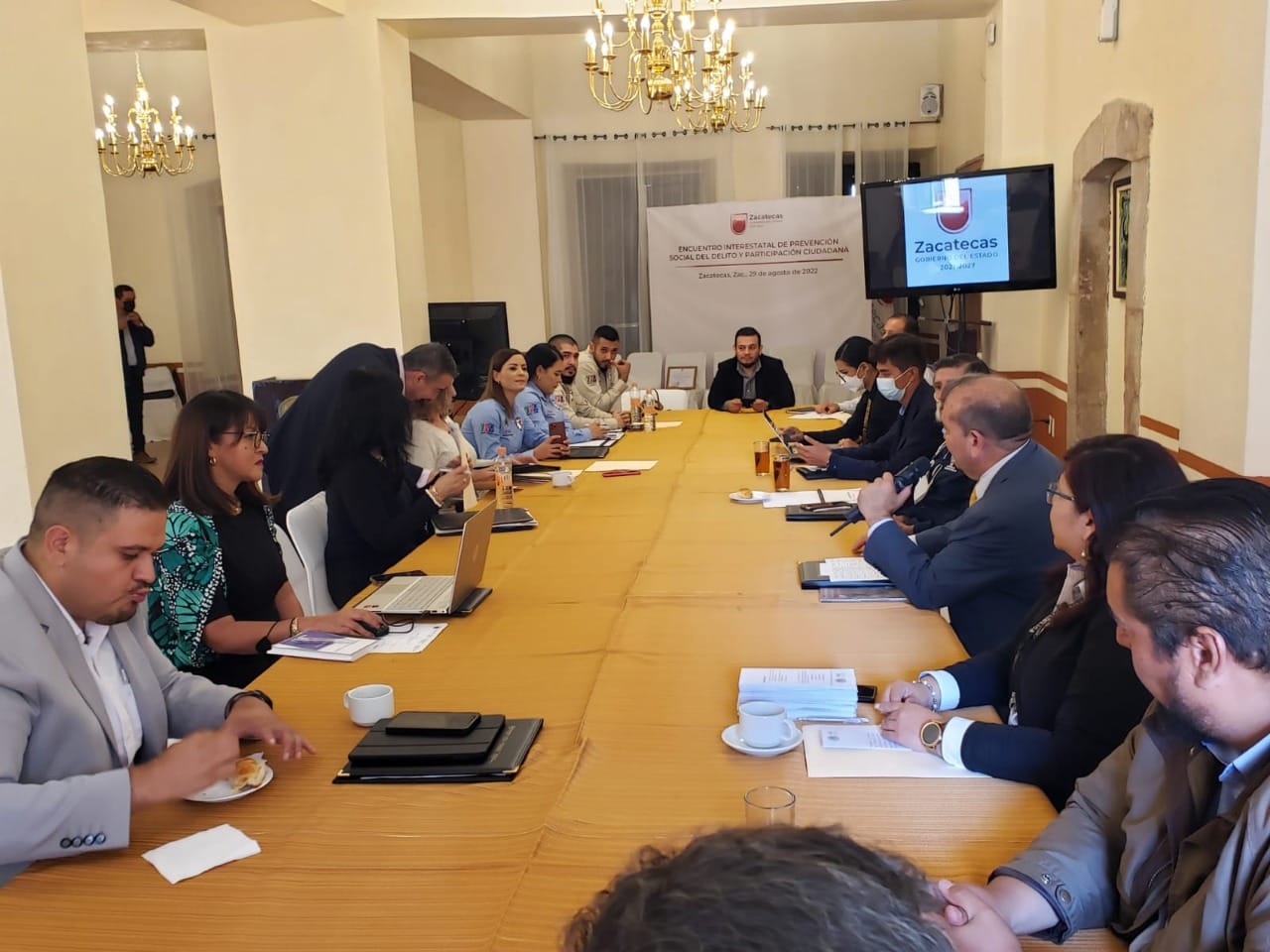 Participa Coahuila en foro interestatal sobre seguridad en Zacatecas