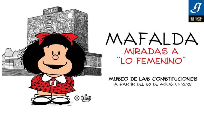 Exponen Mafalda y UNAM pendiente en desmontar estereotipos de género