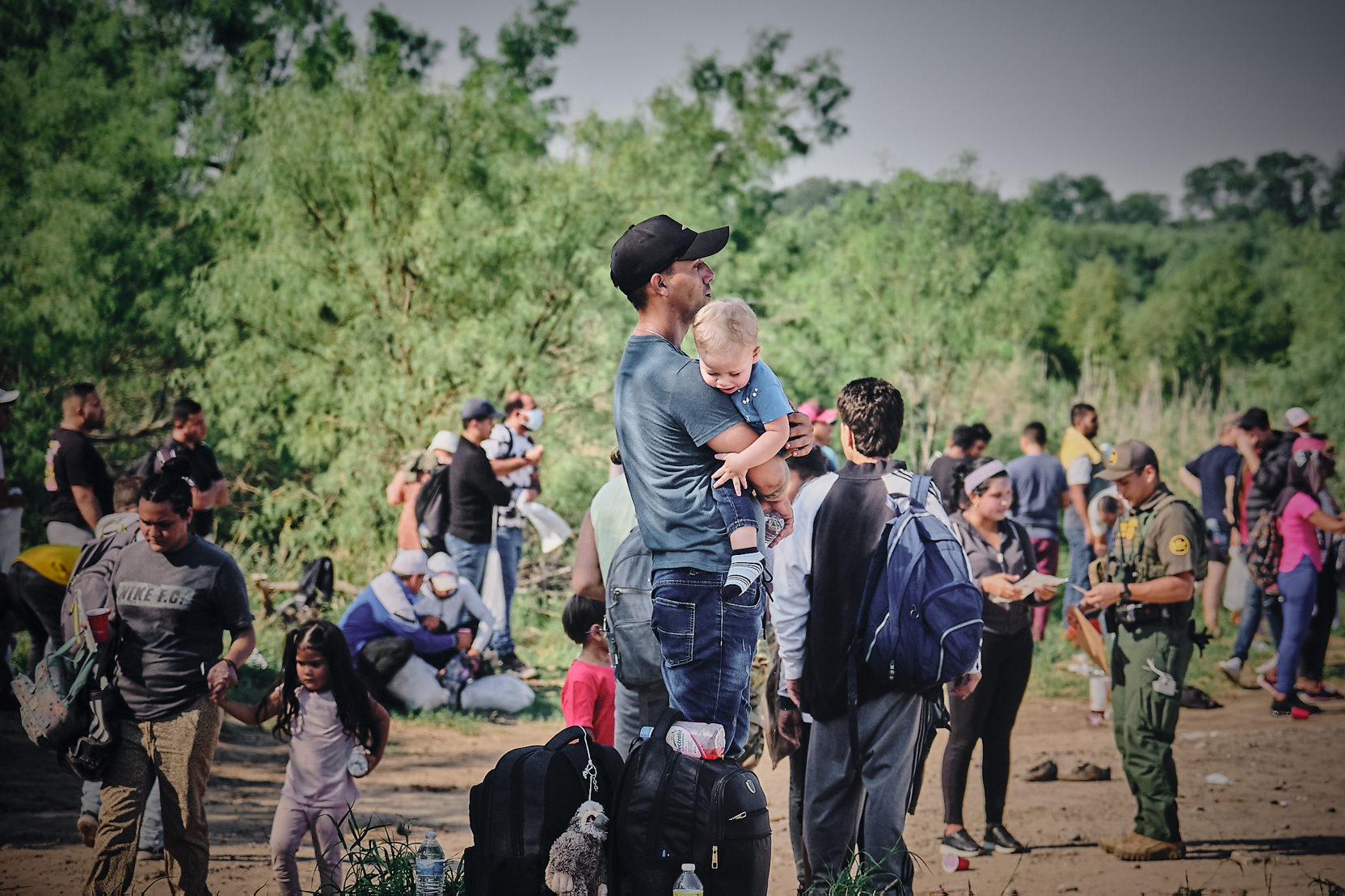 Persiste la llegada de migrantes a Piedras Negras