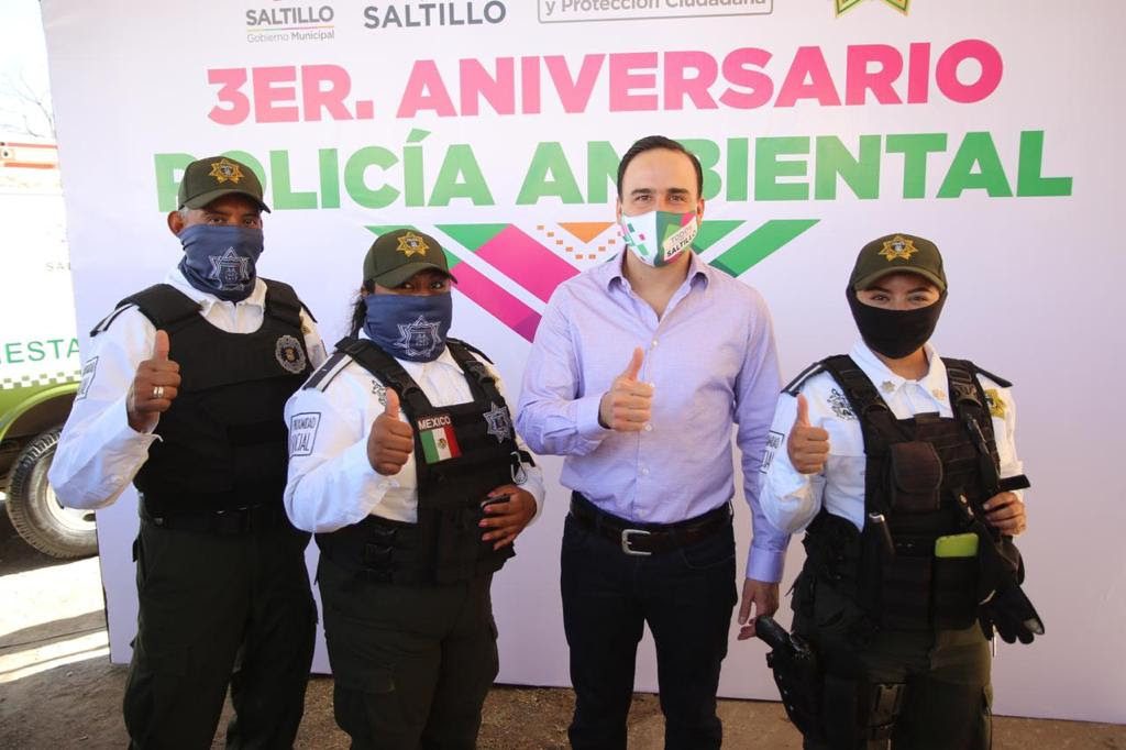 Cumple tres años la Policía Ambiental en Saltillo