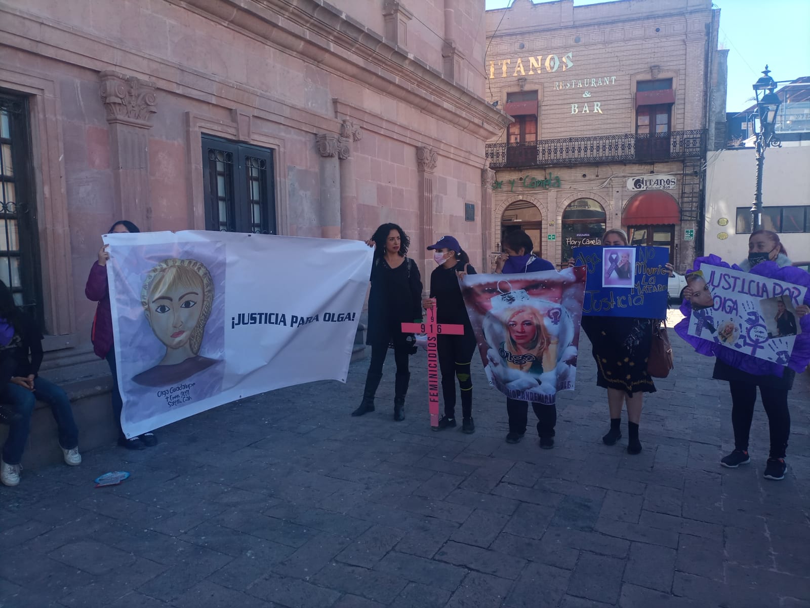 Claman justicia en Saltillo por feminicidio de Olga