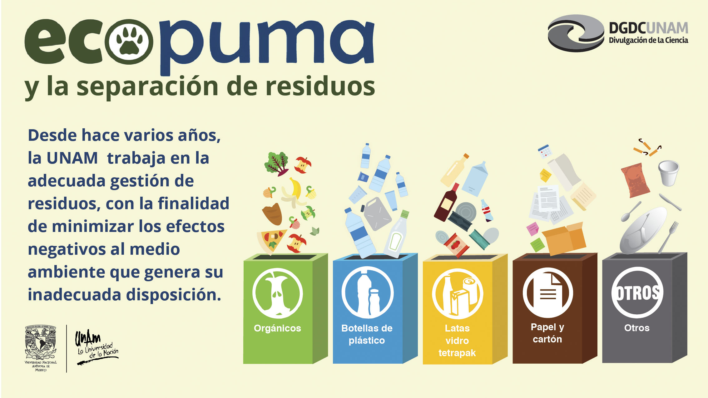 La ONU reconoce programa de la UNAM para reducir basura