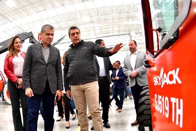 Inaugura Skyjack su primera empresa en Ramos Arizpe
