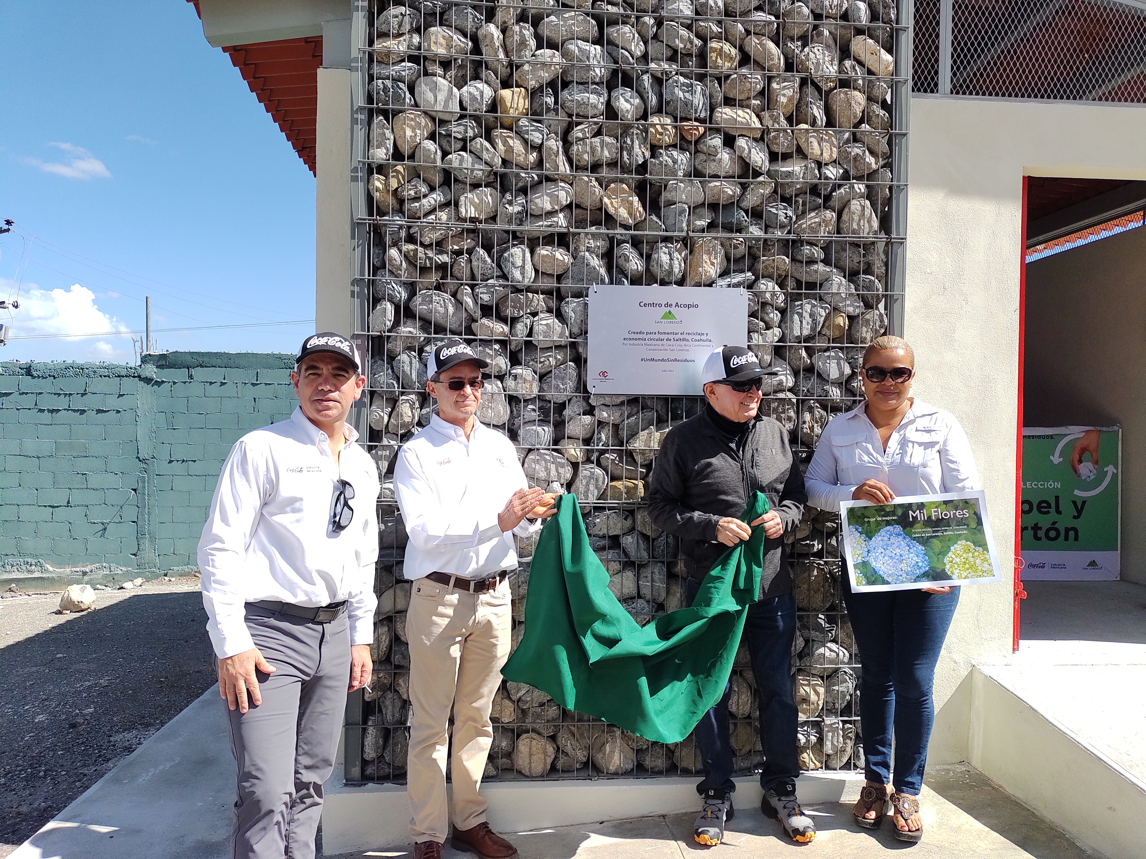 Inauguran punto de acopio para el Cañón de San Lorenzo