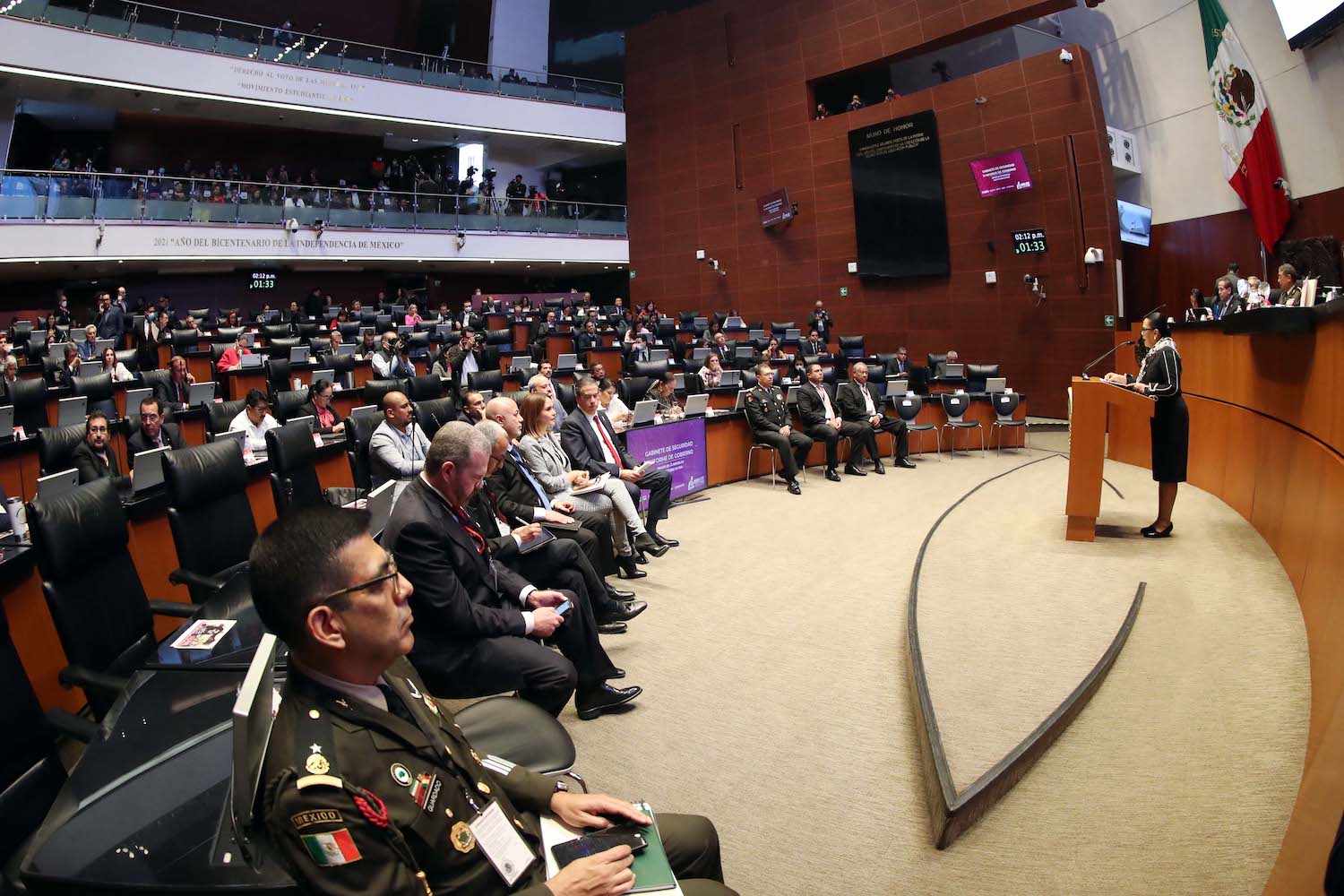 Destaca Senado regulación a Fuerzas Armadas en tareas de seguridad