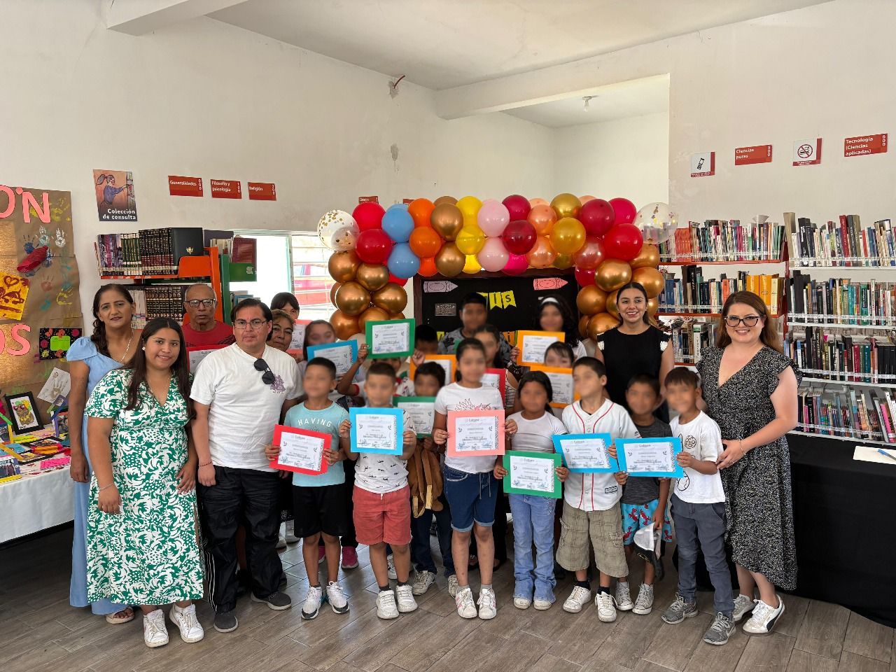 Concluyen talleres de verano en la biblioteca “Agustín Churruca”